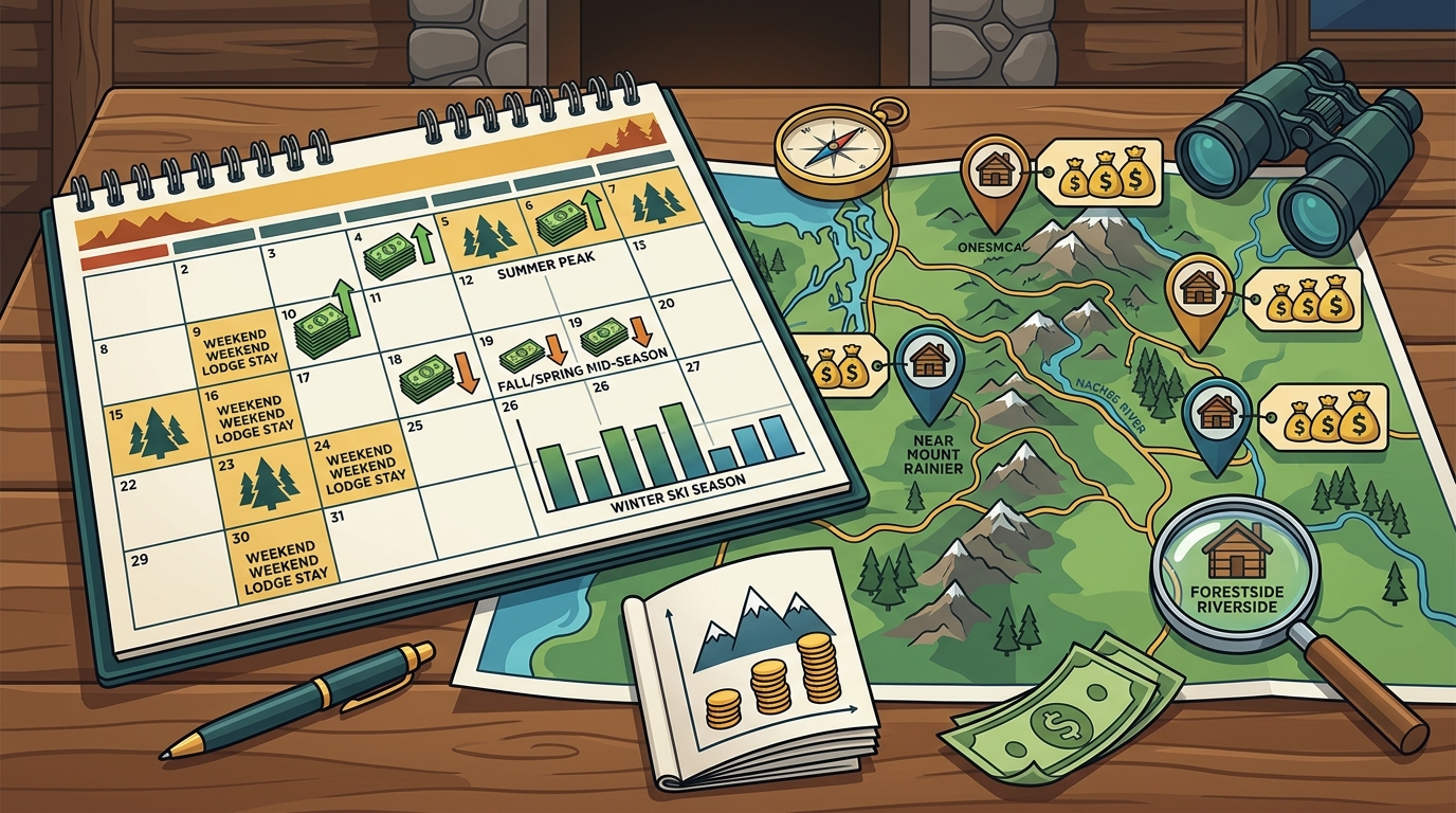 Weekend Mountain Lodge Costs in the Pacific Northwest