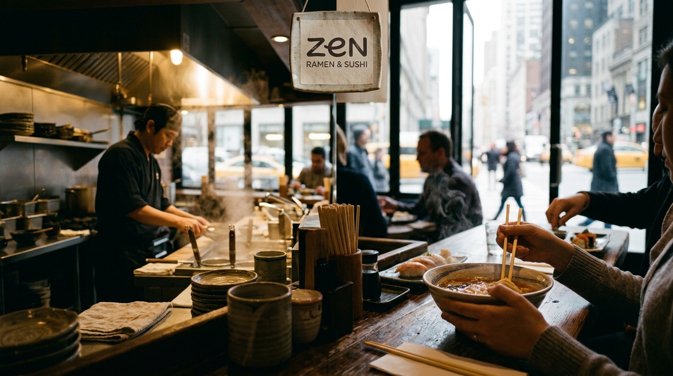 Authentic Japanese Ramen & Sushi in Midtown Manhattan