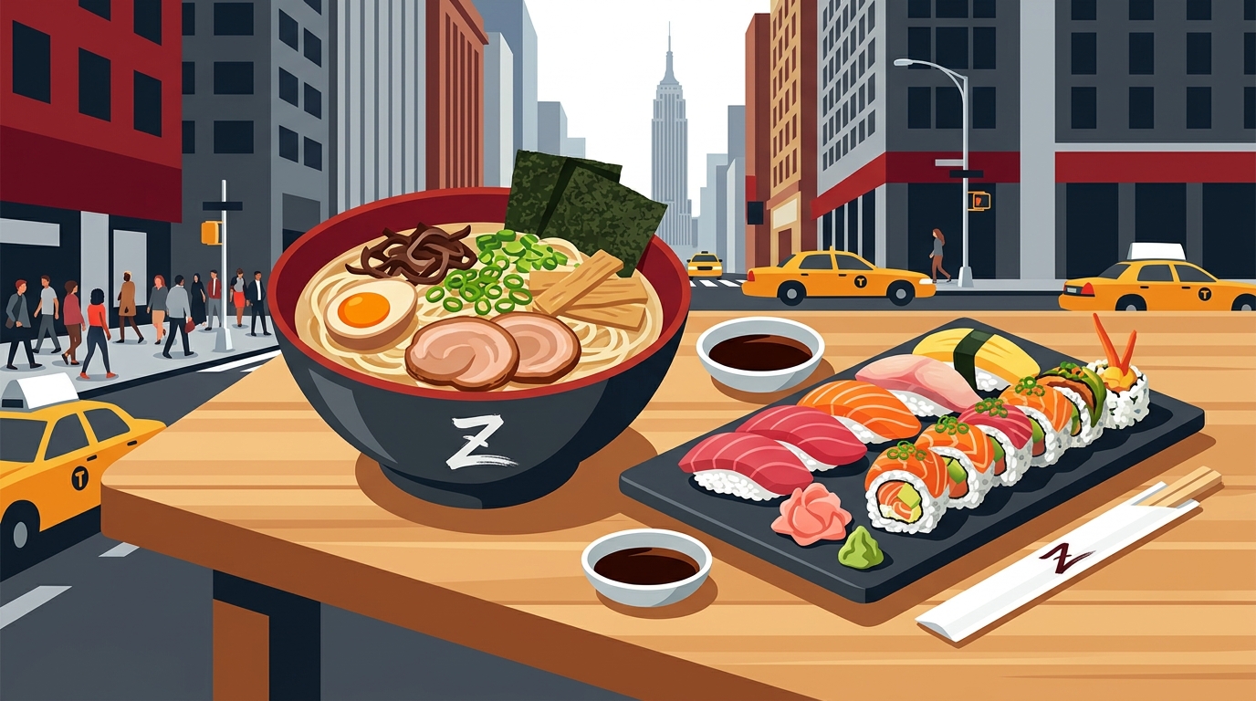 Authentic Japanese Ramen & Sushi in Midtown Manhattan