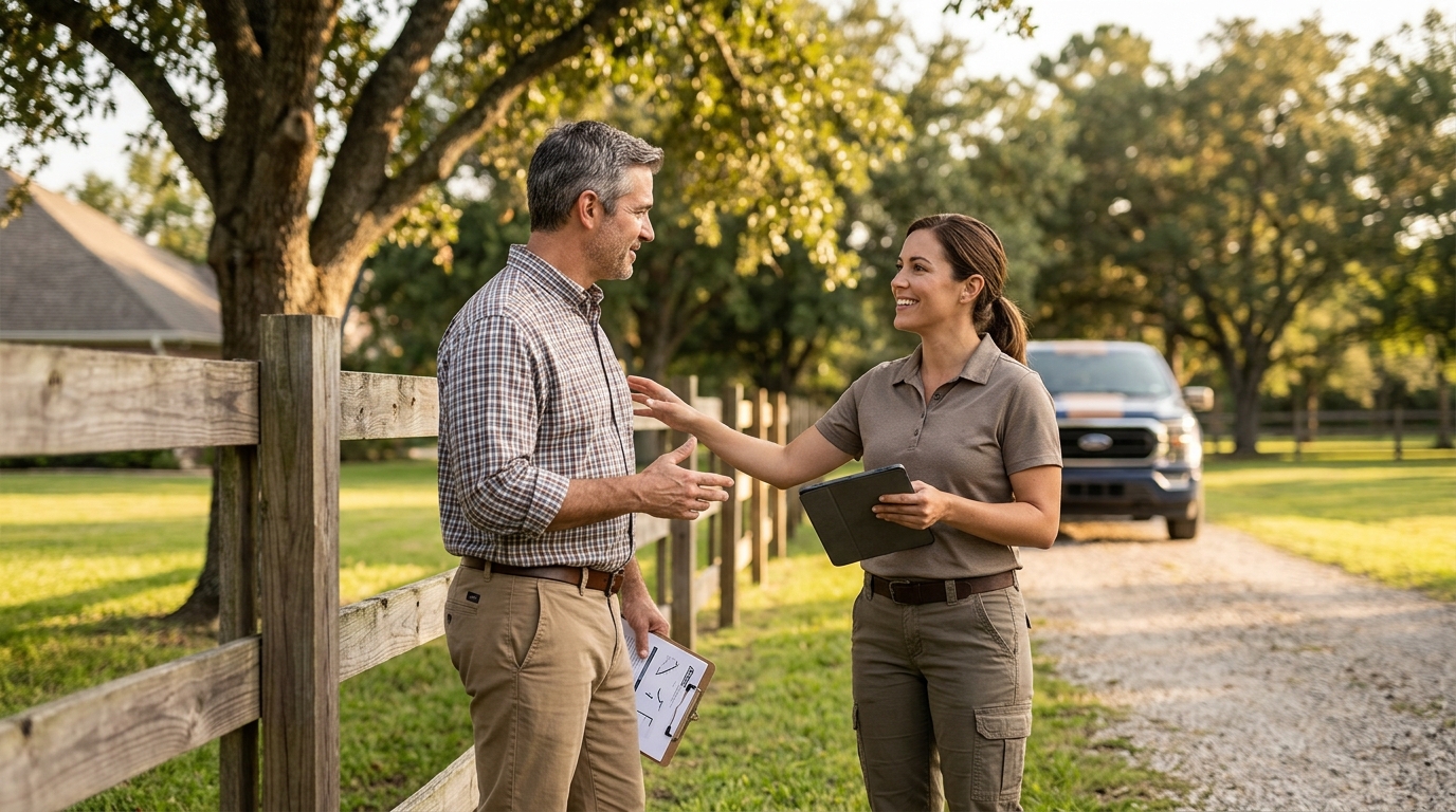 Free Fence Estimate in Brazoria County | Superior Fence Services