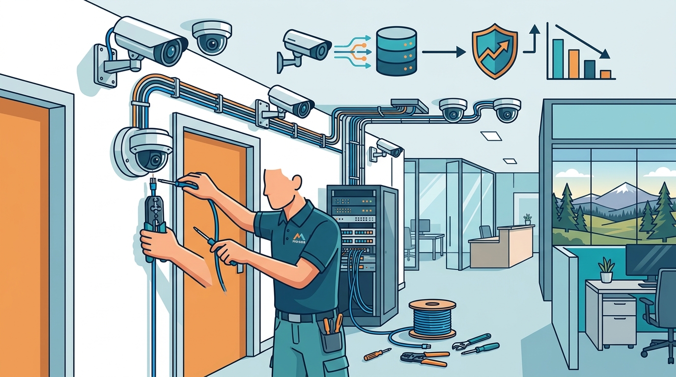 Commercial Security Camera Installation Services in Montana