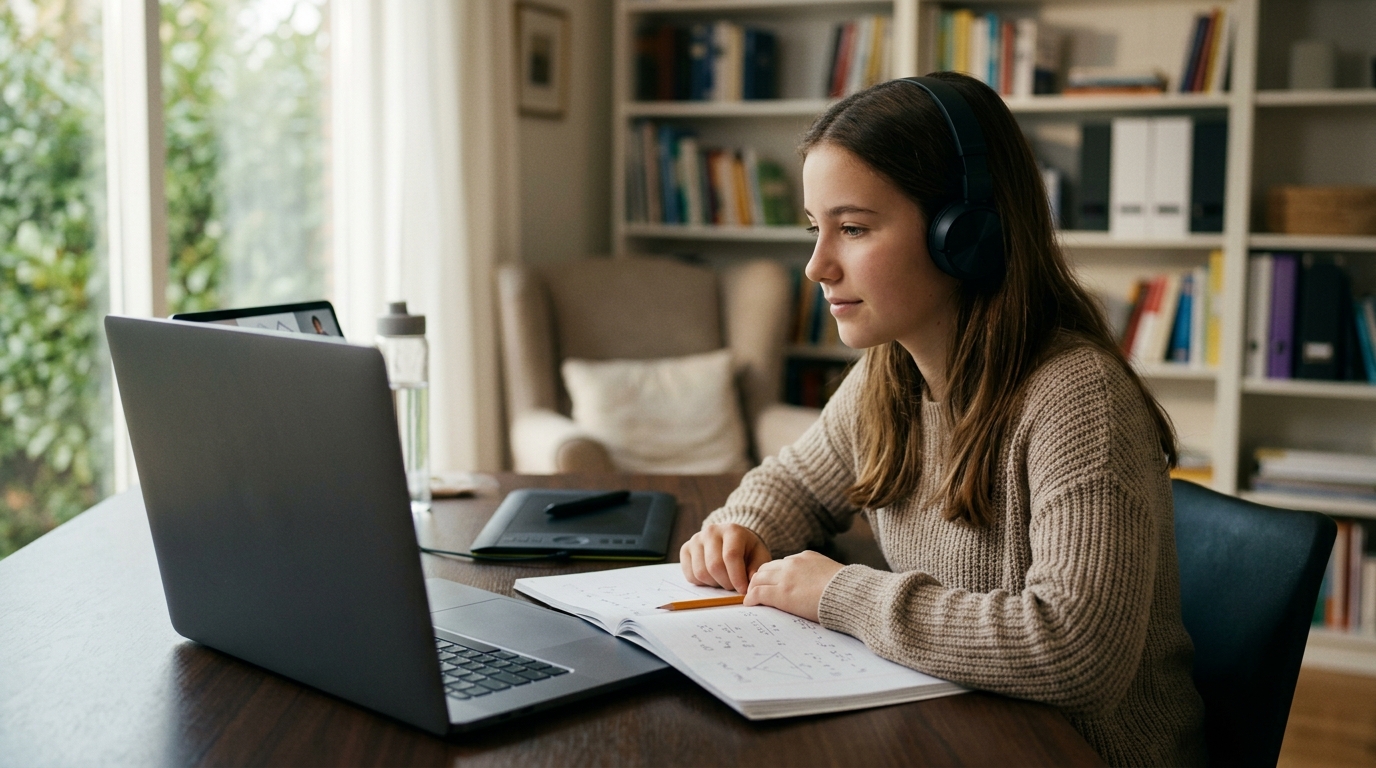 Virtual Private Math Tutoring for Middle & High School