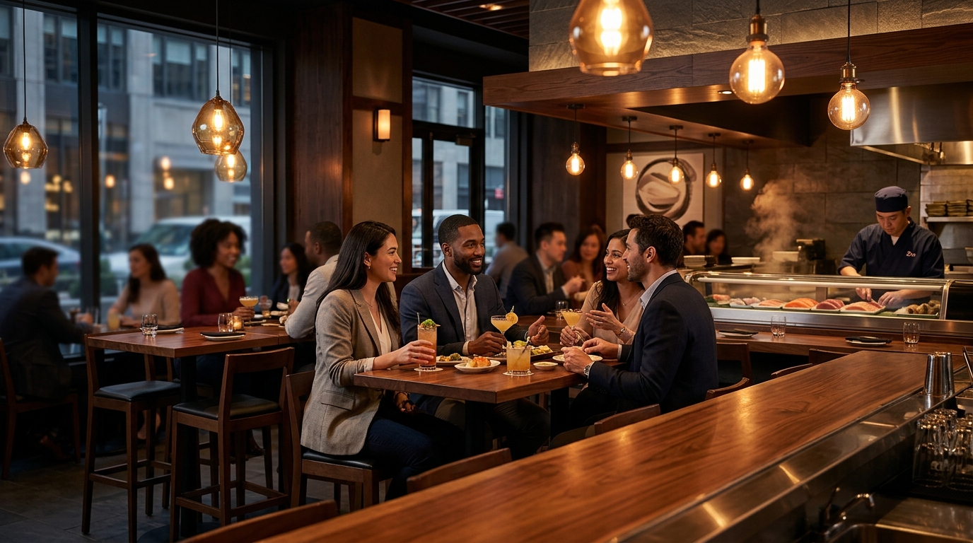Best Happy Hour in Midtown Manhattan: Zen Ramen & Sushi Guide