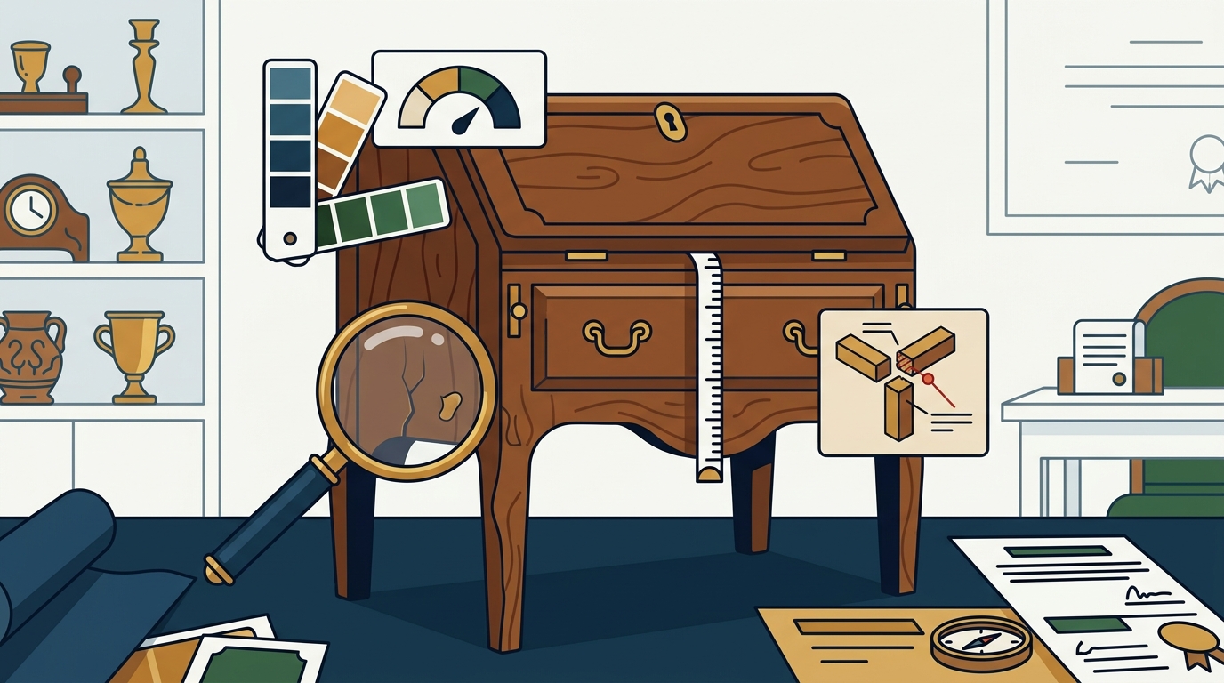 How to Evaluate Antique Furniture Condition: A Complete Guide
