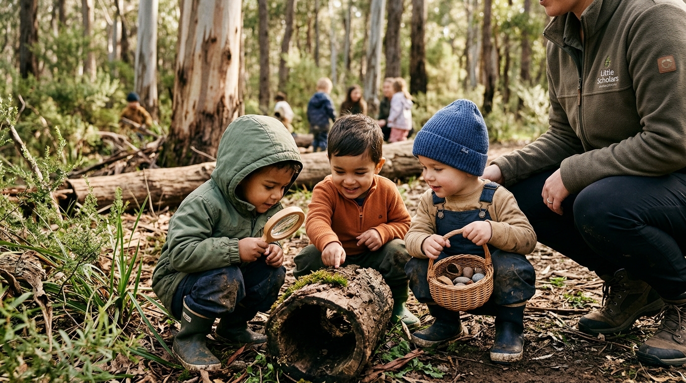 Bush Kinder & Nature Programs: Early Learning in the Outdoors