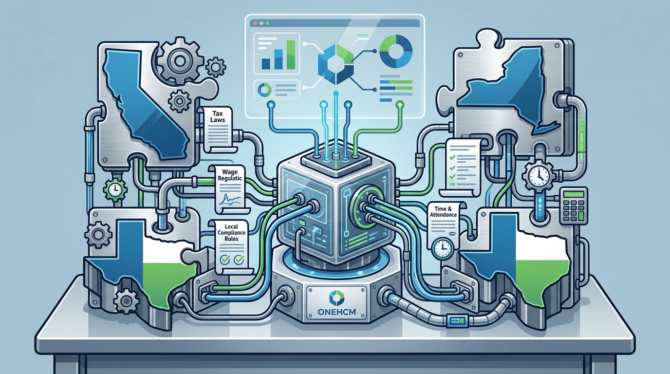 Multi-State Payroll Software: Navigating Complexity with ONEHCM