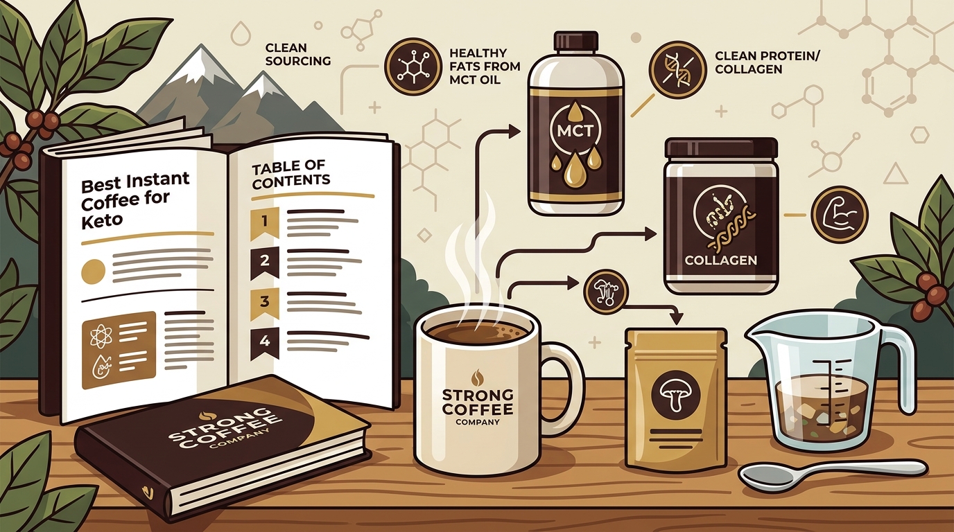 Best Instant Coffee for Keto: Guide to MCT & Collagen