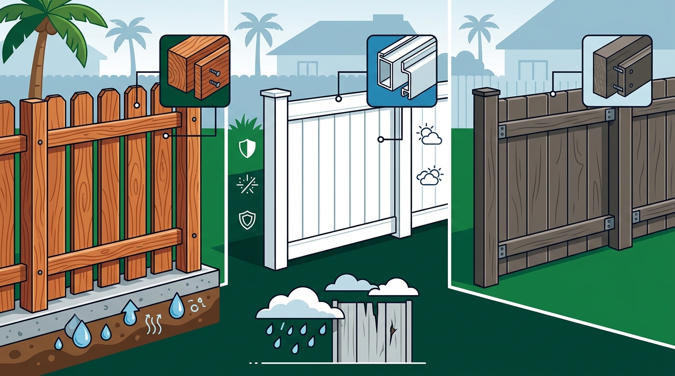 Best Privacy Fence Materials for Fort Bend County Homes