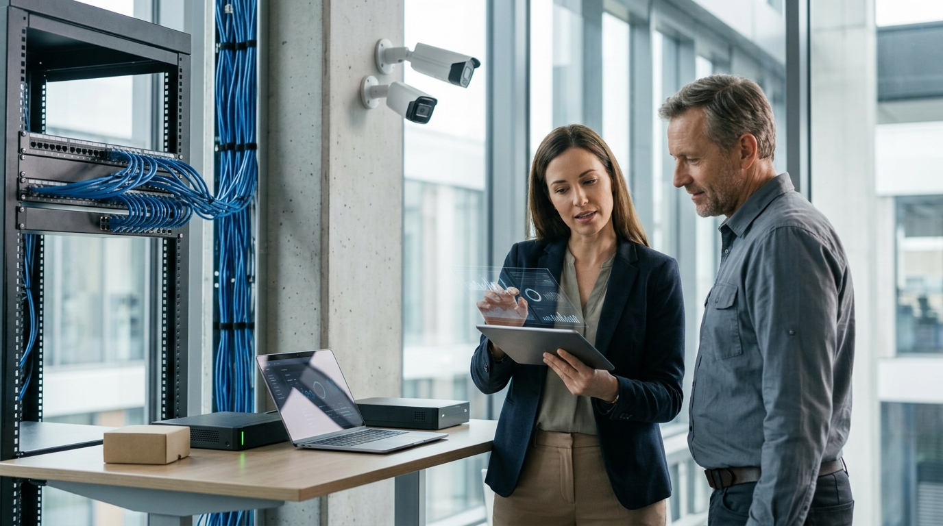 Integrating Cloud Surveillance with Existing Network Hardware
