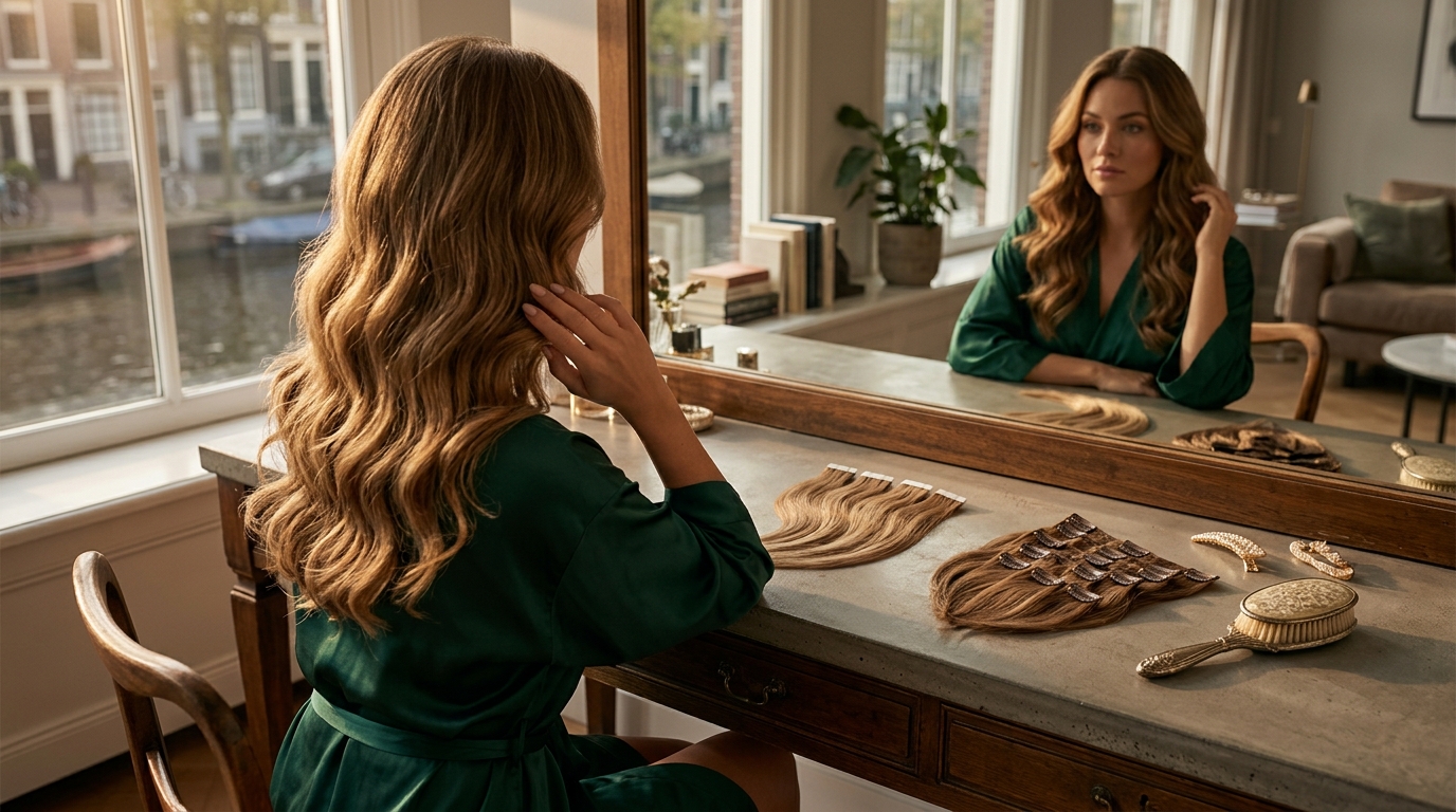 Tape-In vs Clip-In Hair Extensions: Key Differences & Guide