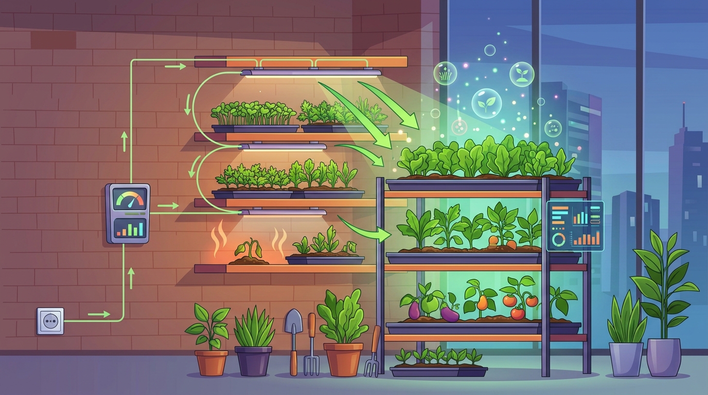 Most Energy Efficient Grow Lights for Indoor Gardening in 2026