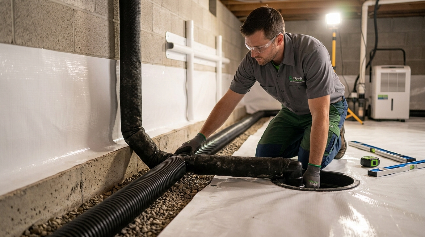 Key Factors for Selecting Crawl Space Drainage Products