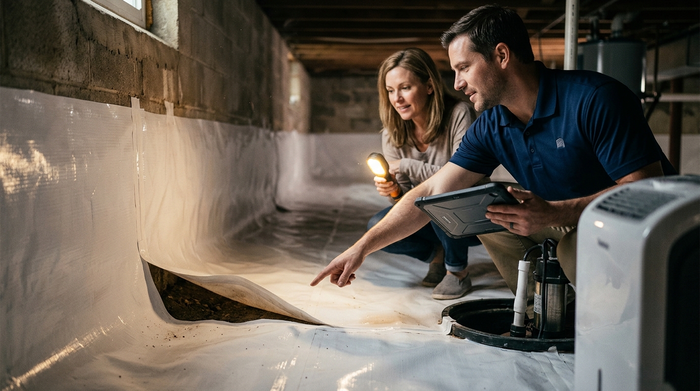 What to Look for in a Quality Vapor Barrier for Your Crawl Space