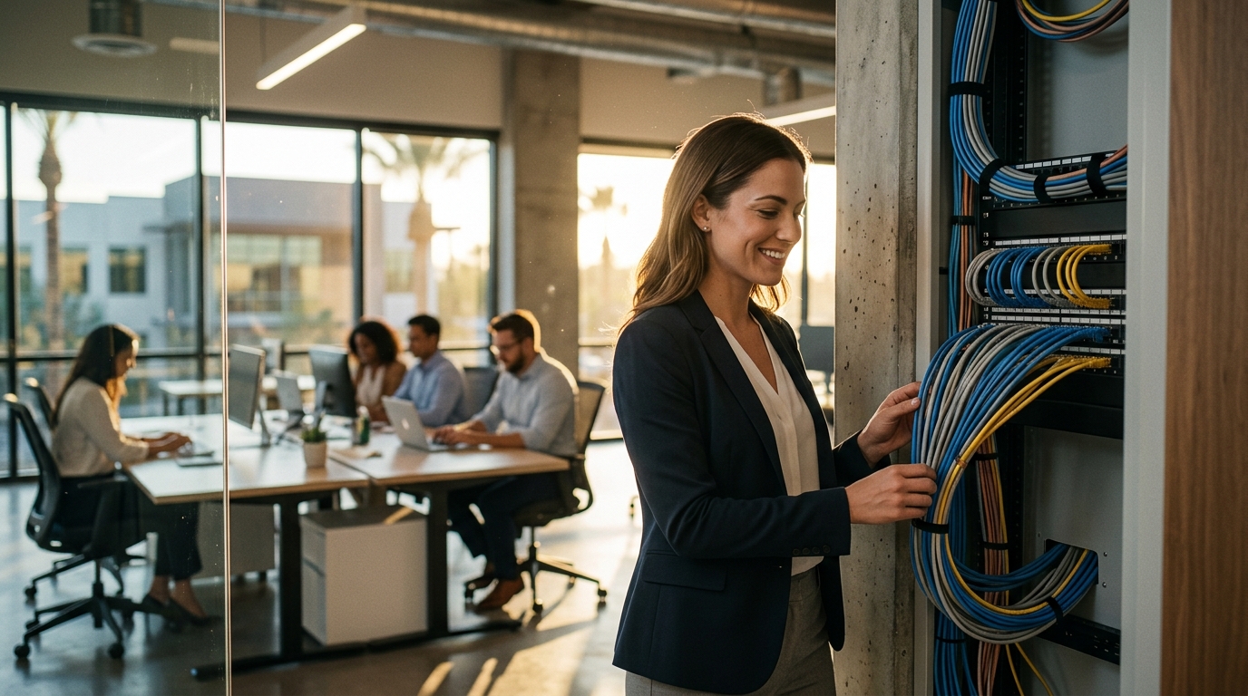 Improve Office Wiring for Network Stability | TECHtality