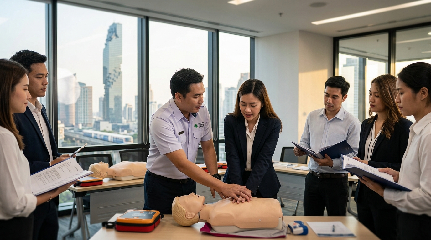 Top Onsite Corporate CPR Training Providers in Bangkok