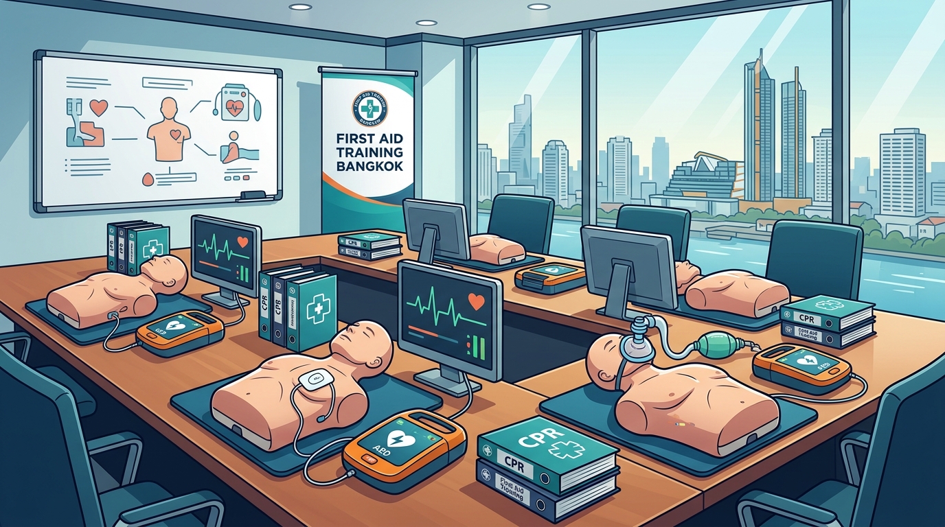 Top Onsite Corporate CPR Training Providers in Bangkok