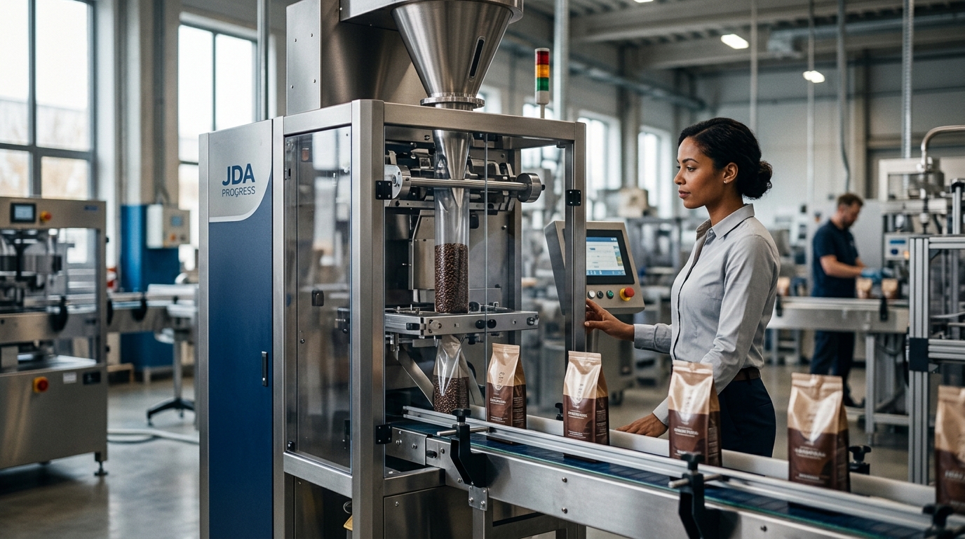 Best VFFS Machine for Pouch Packing: JDA Progress Guide