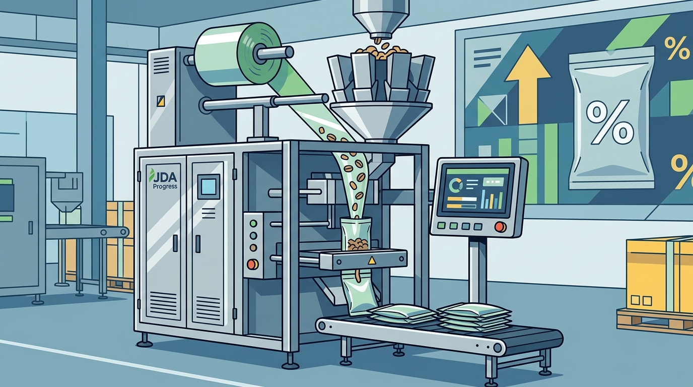 Best VFFS Machine for Pouch Packing: JDA Progress Guide