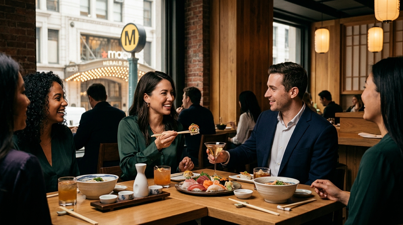 Best Sushi and Drinks Near Herald Square: A Local Guide