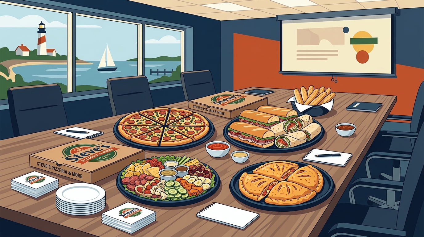 Office Catering Platters Near Cape Cod: Steve's Pizzeria Guide