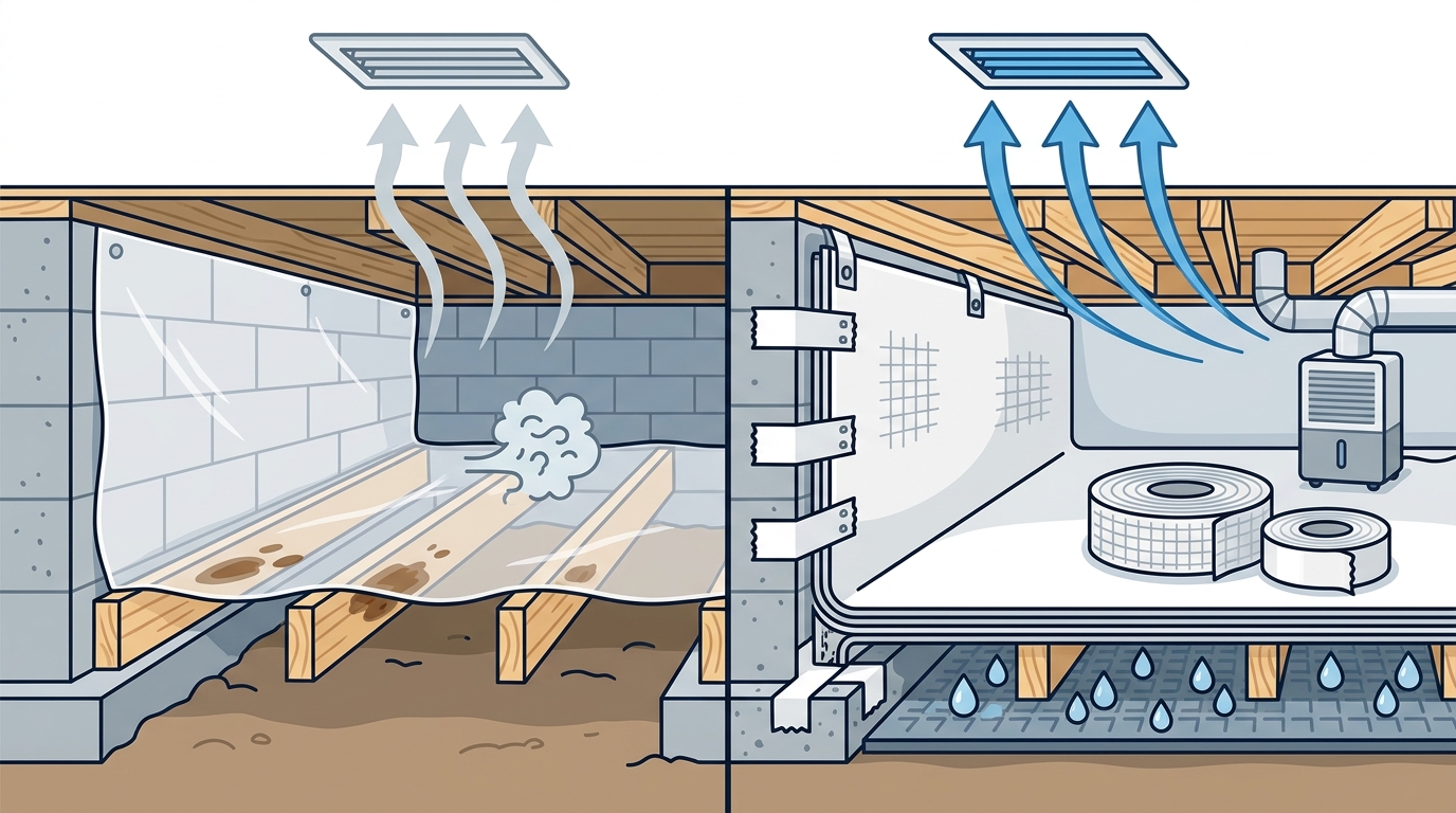Vapor Barrier Comparison: Durability & Effectiveness Guide