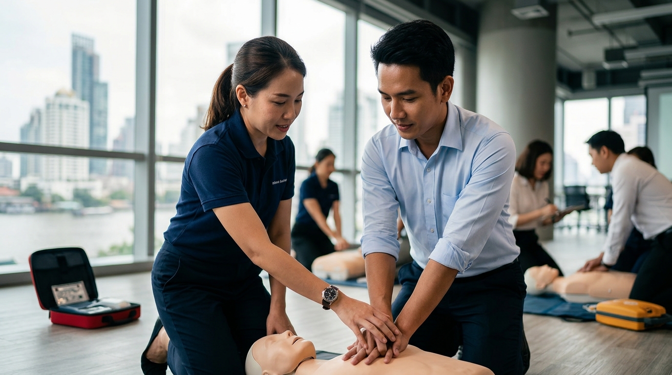 Choosing a CPR First Aid Training Provider in Bangkok