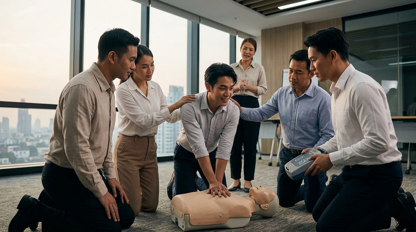 First Aid Training in Bangkok: CPR & AED Certification Guide