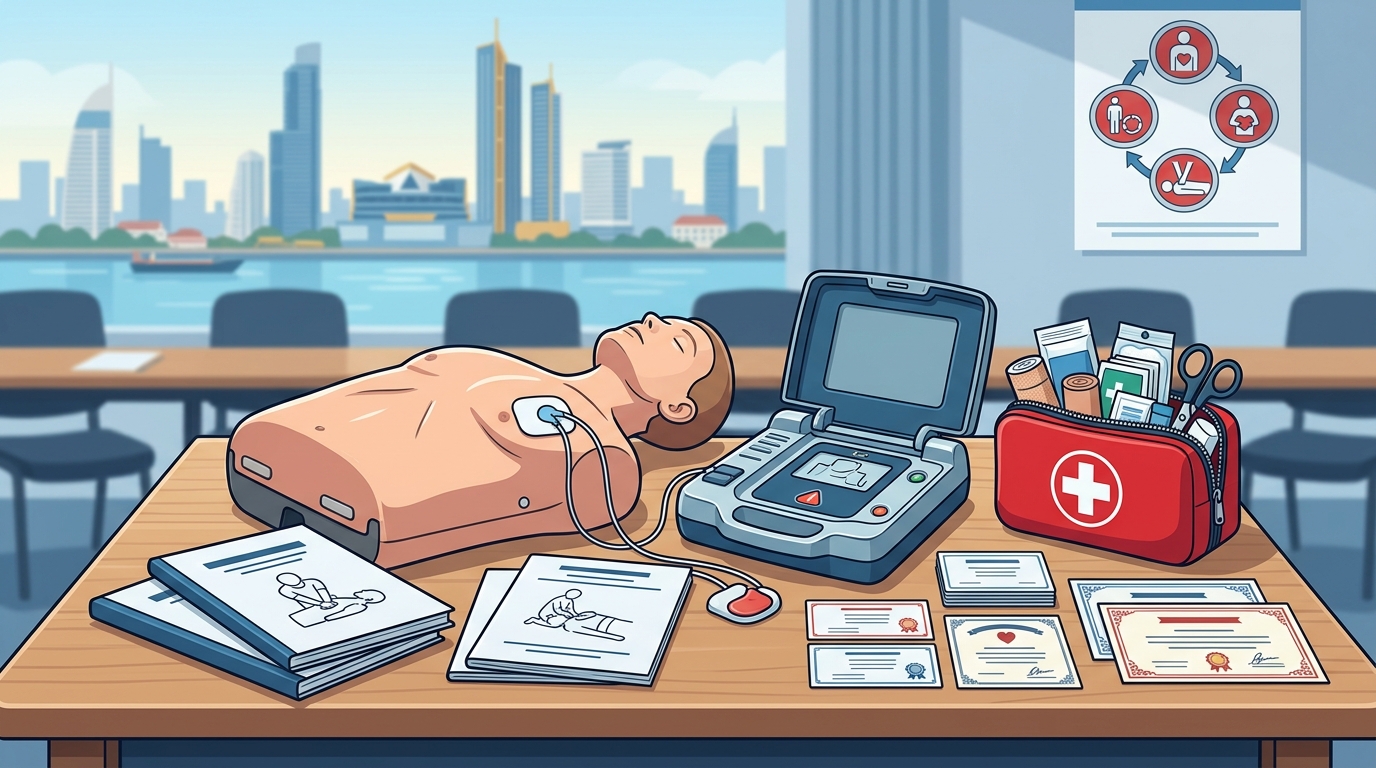 First Aid Training in Bangkok: CPR & AED Certification Guide