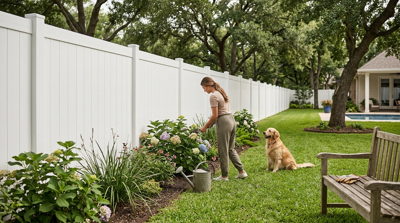 Benefits of Vinyl Fencing for Residential Properties in Brazoria