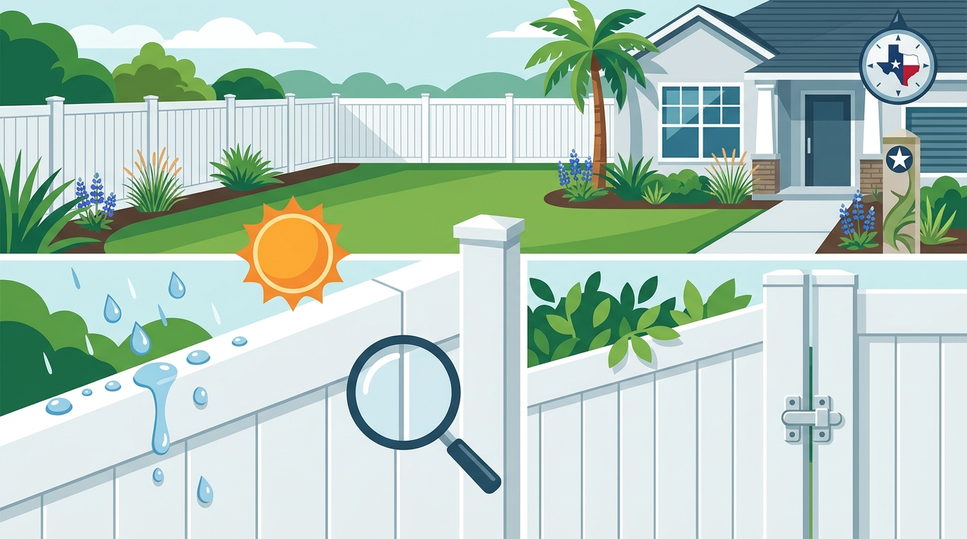 Benefits of Vinyl Fencing for Residential Properties in Brazoria