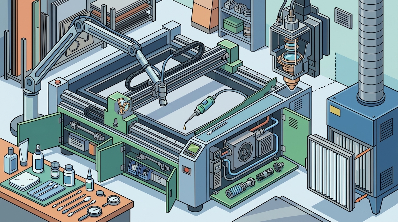 High-Performance Laser Cutting Maintenance Guide