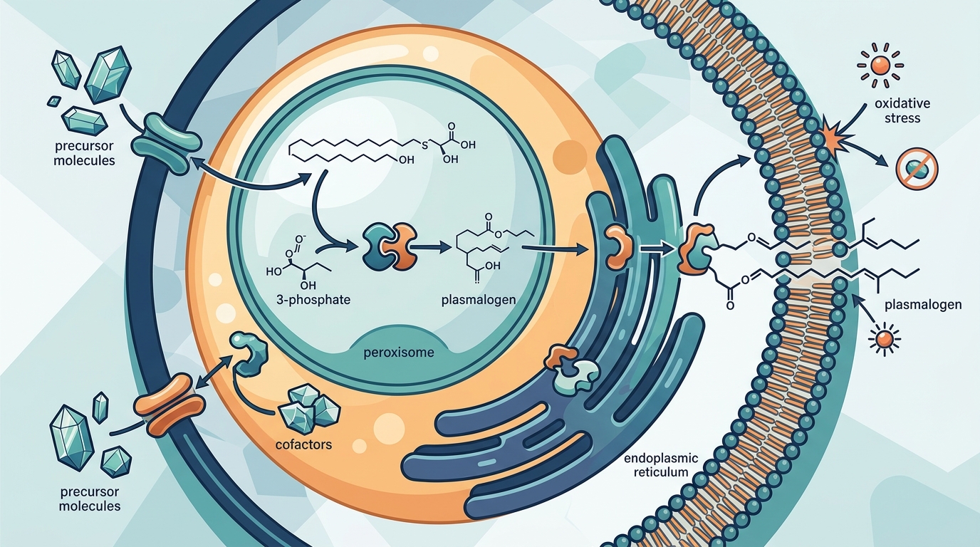 How the Body Produces Plasmalogens: Biosynthesis & Nutrients