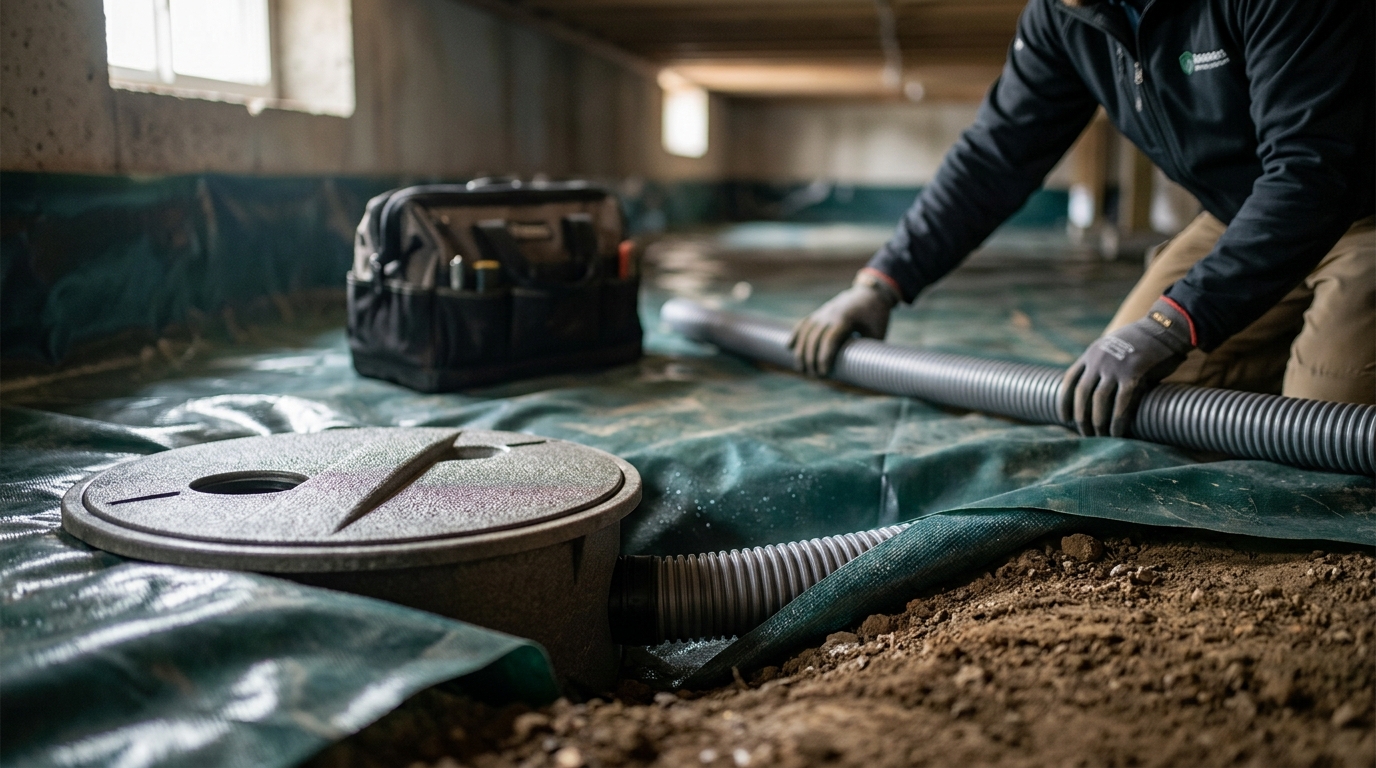 Key Factors for Selecting Crawl Space Drainage Products