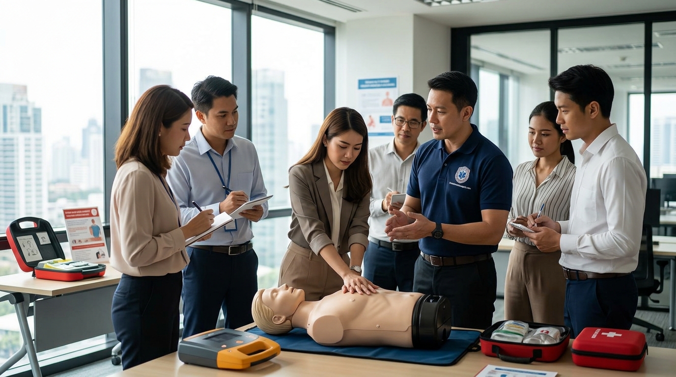 Corporate First Aid Training Requirements in Thailand