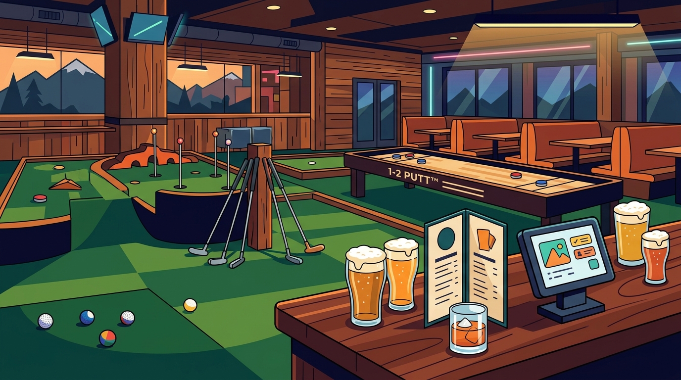 Best Fun Bar with Games in South Lake Tahoe | Tipsy Putt