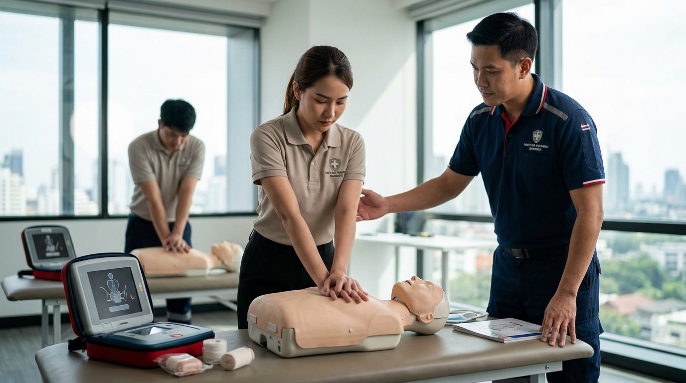 Best CPR First Aid Training in Bangkok: Top Course Guide