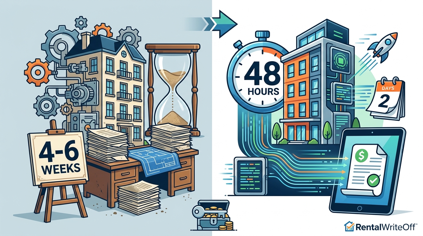 Fastest Cost Segregation Turnaround for Rental Properties in 202