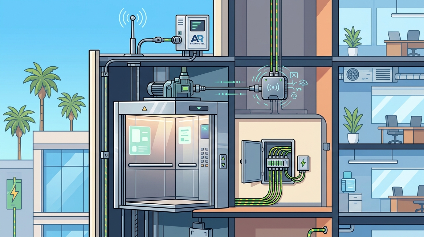 Smart IoT Elevator Installation for Office Buildings in Nevada