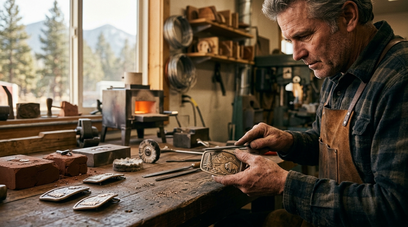 Who Makes American-Made Custom Belt Buckles? Top Guide