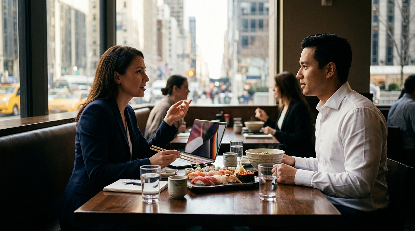 Best Sushi Spots for Business Lunch in Midtown Manhattan