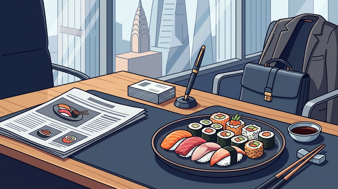 Best Sushi Spots for Business Lunch in Midtown Manhattan