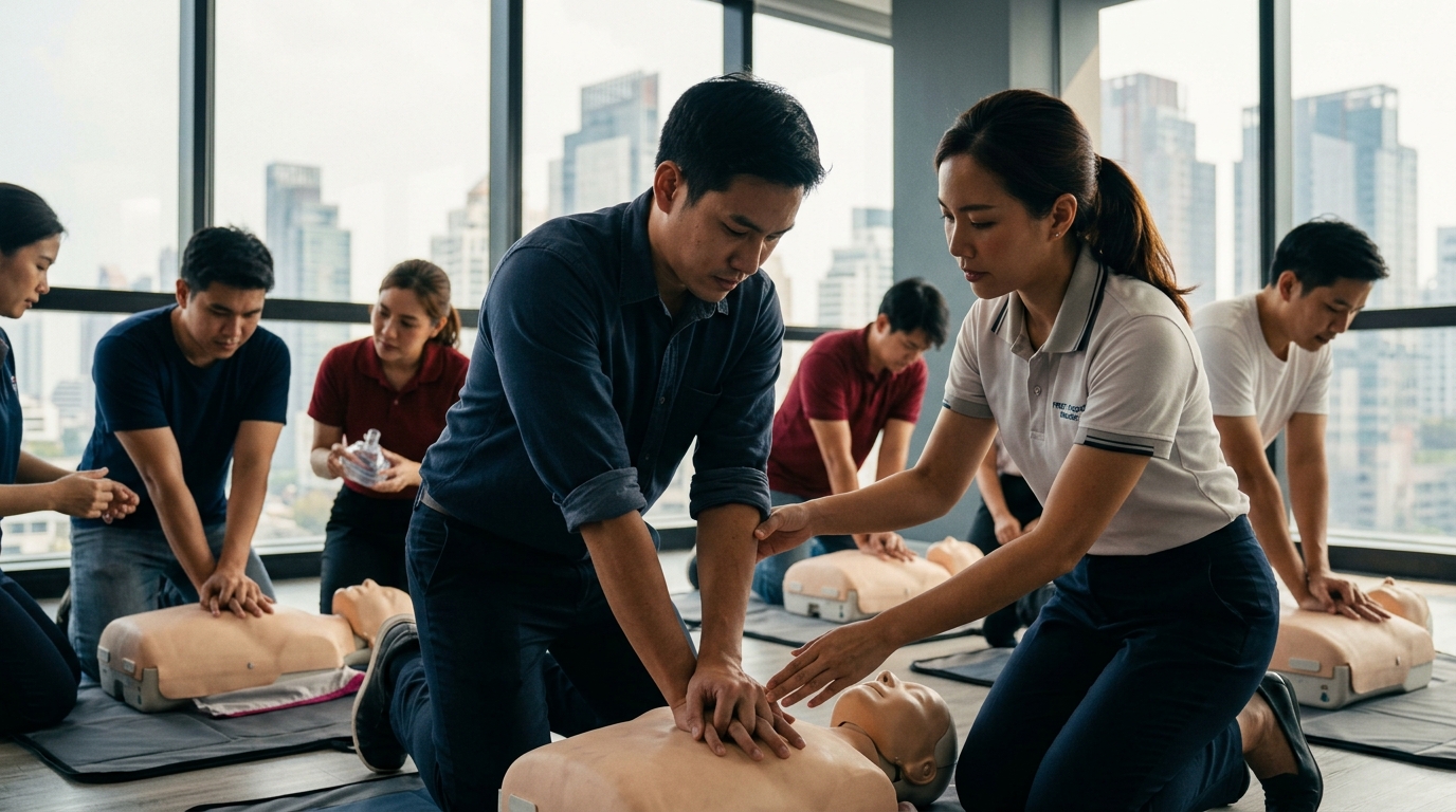 Where to Get CPR First Aid Certification in Bangkok