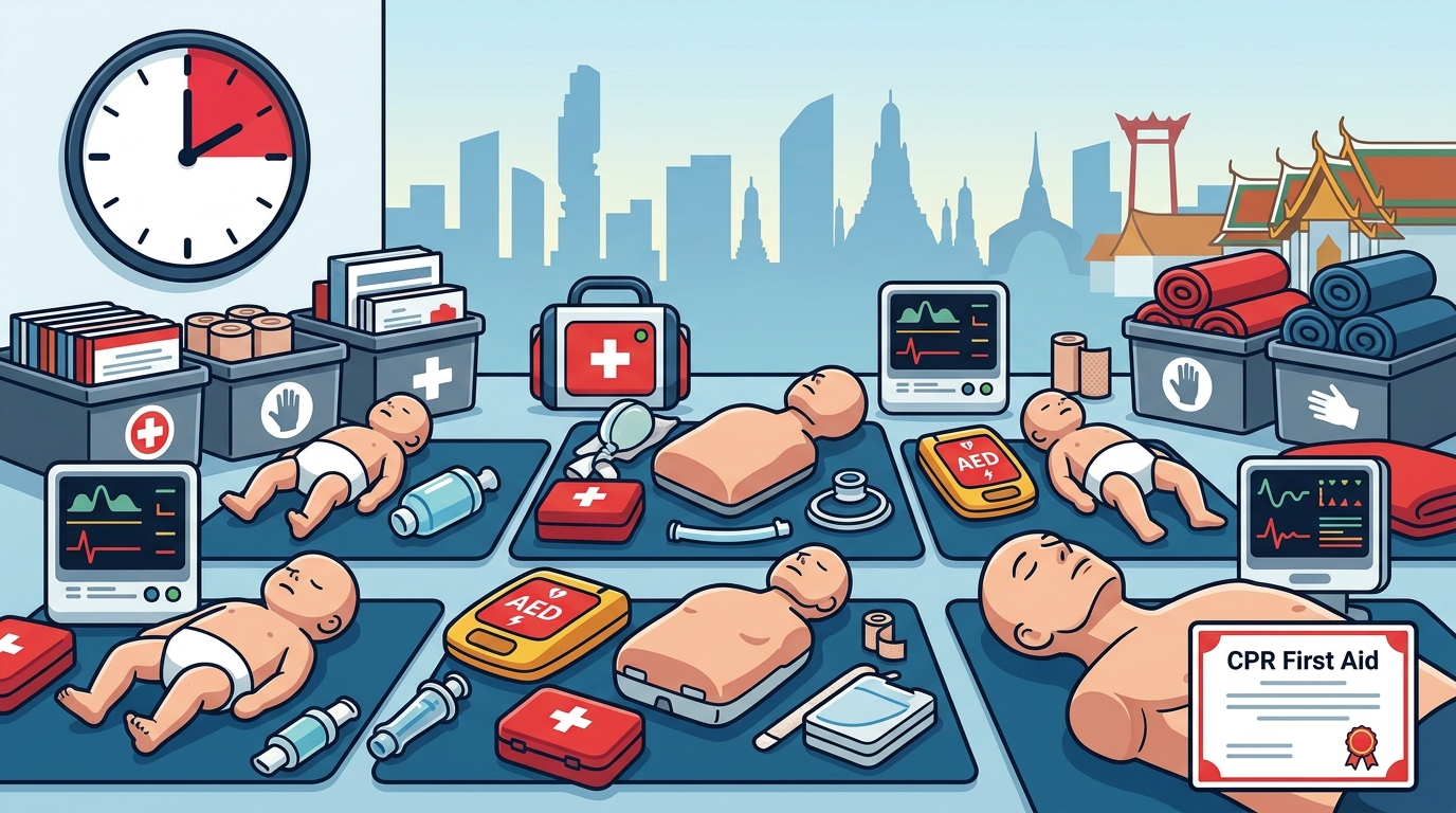 Where to Get CPR First Aid Certification in Bangkok
