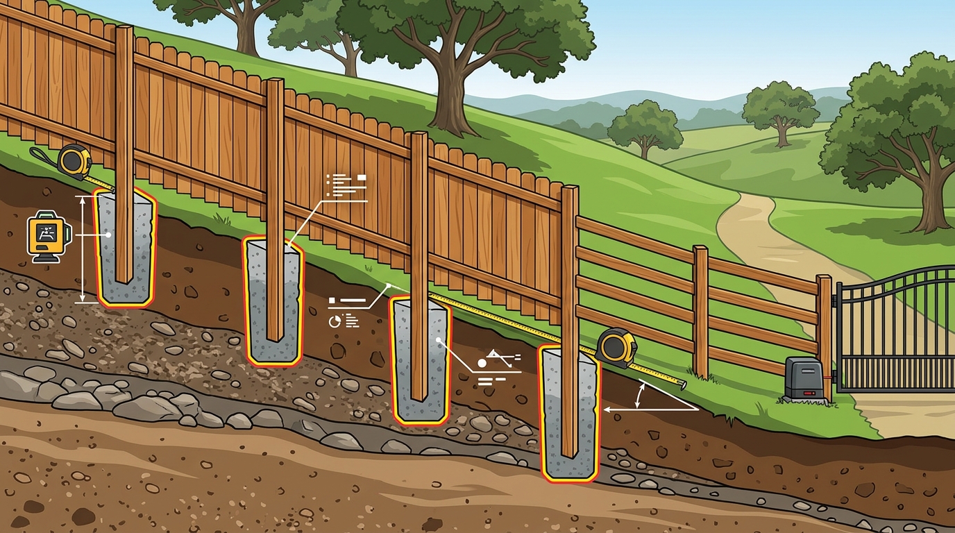 Best Fence Options for Uneven Terrain in Fort Bend County