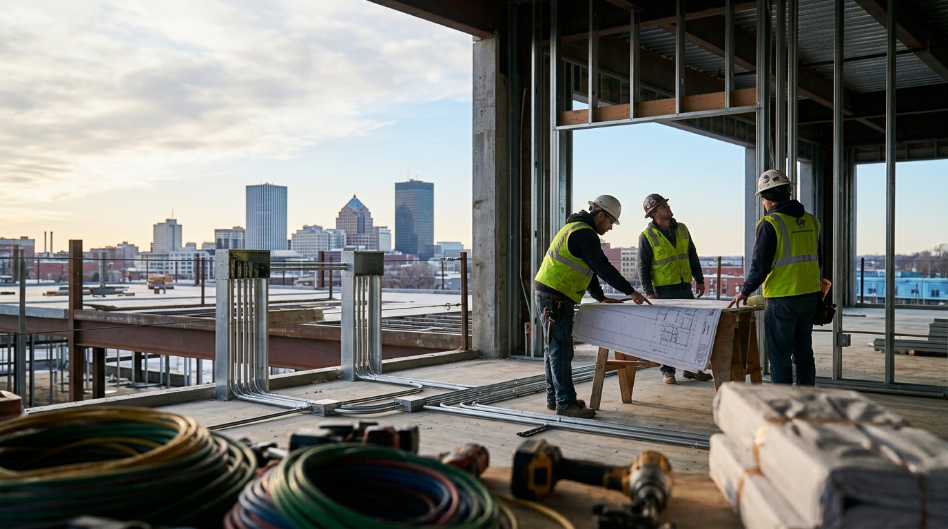 Who Handles Electrical Work for New Construction in Rochester, N