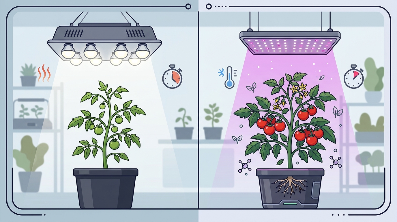 Best Indoor Grow Lights for Vegetables and Flowers: Nano Tech vs