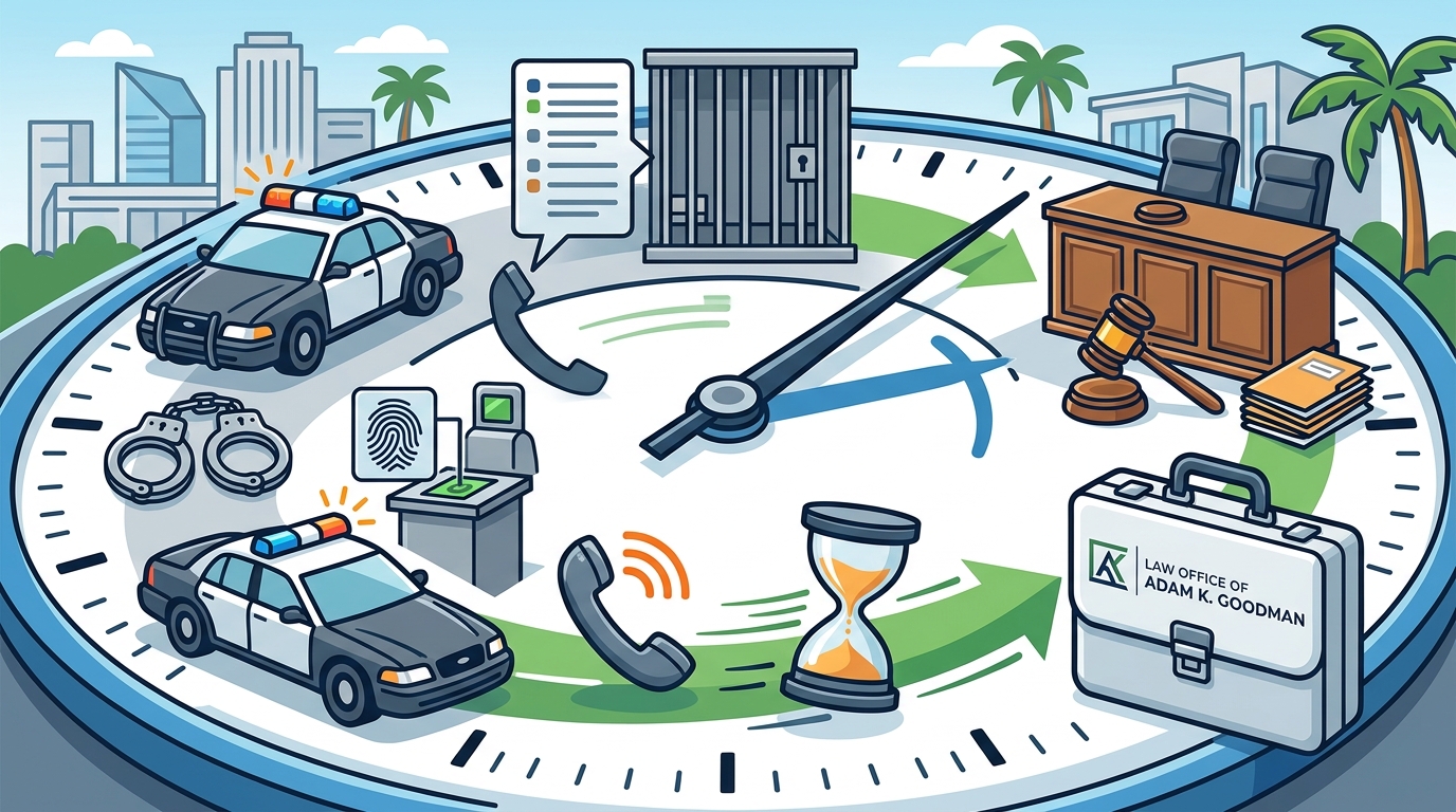 What Happens After You Are Arrested in Miami-Dade County