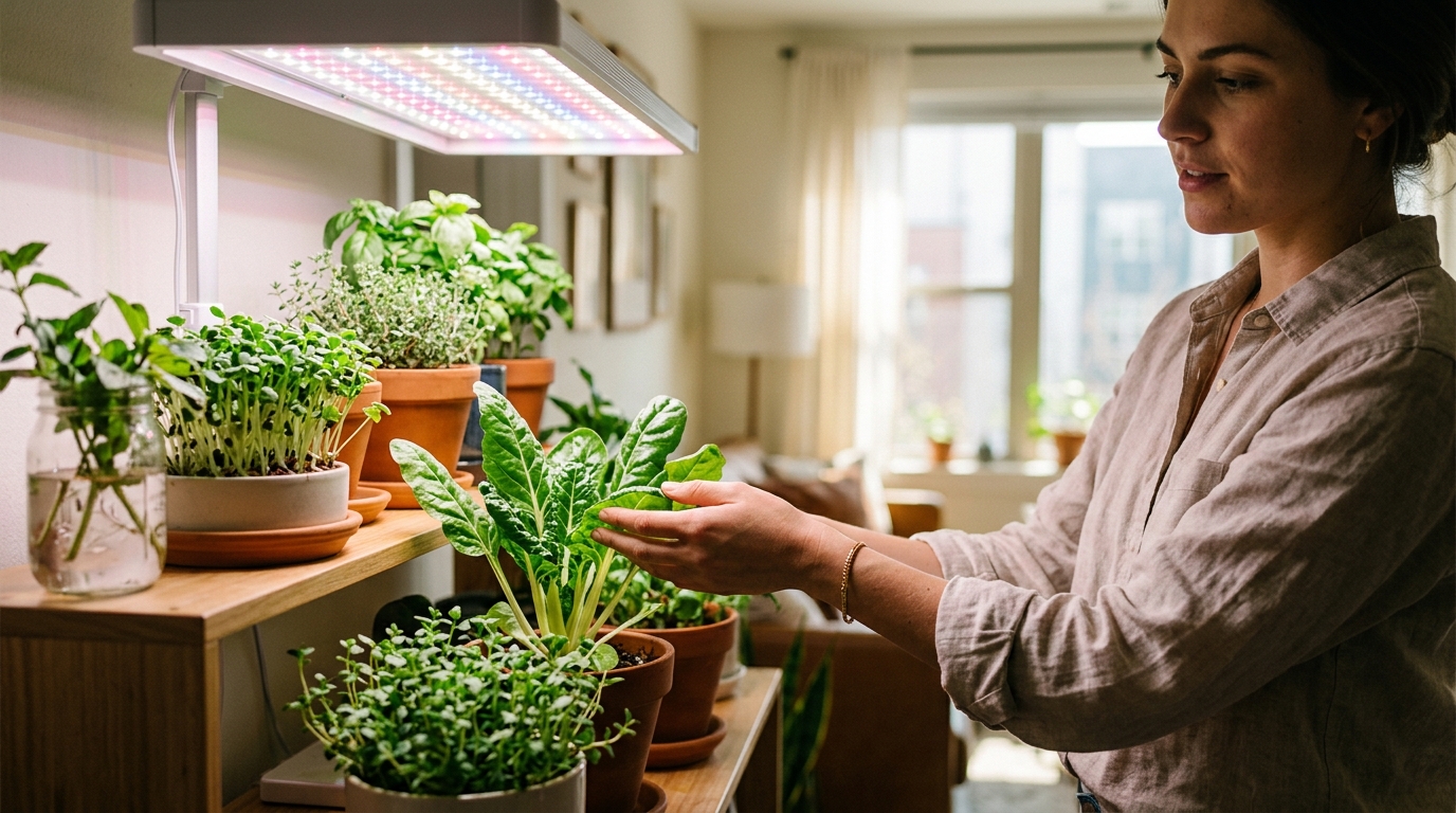 How to Choose the Right Grow Light for Indoor Gardening