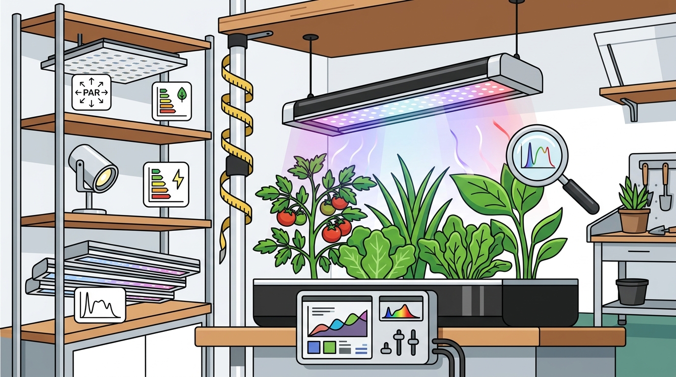 How to Choose the Right Grow Light for Indoor Gardening