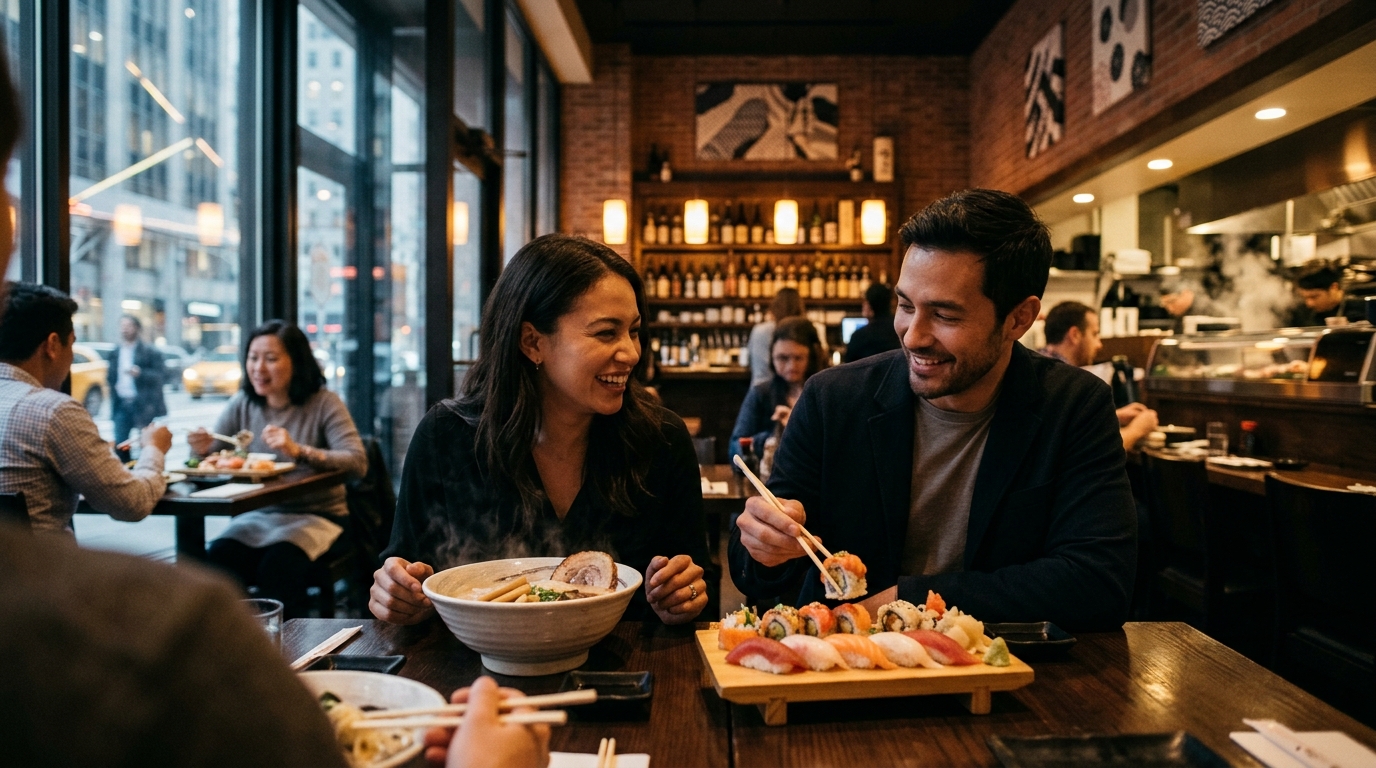 Top-Rated Ramen & Sushi in Midtown Manhattan: Zen Ramen & Sushi